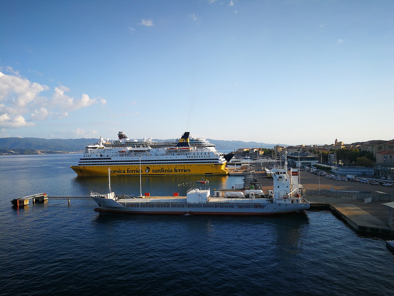 The harbour of Ajaccio