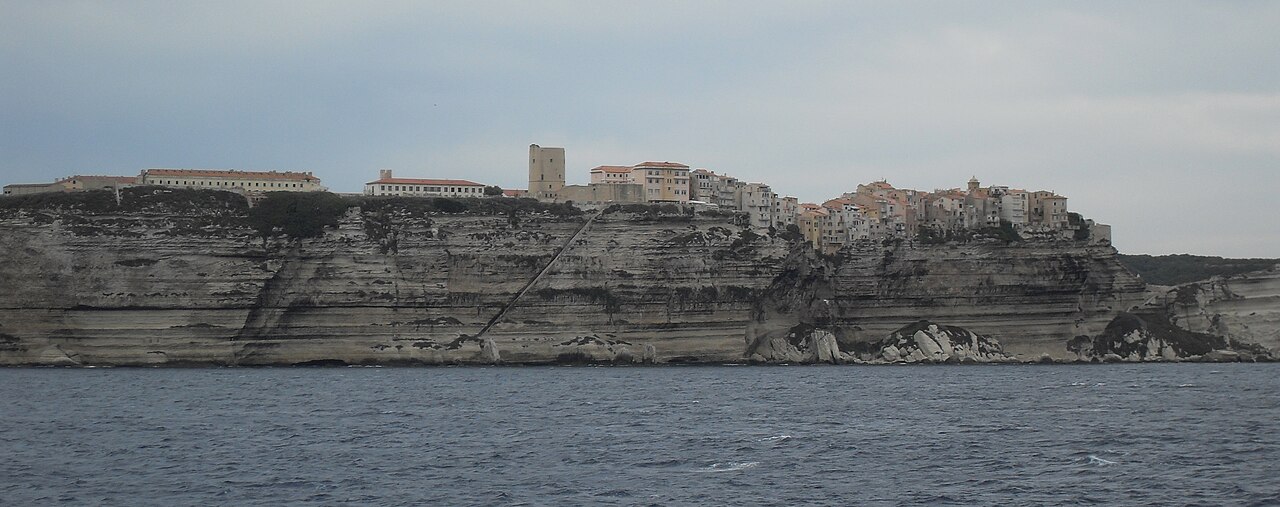 The cliffs of Bonifacio