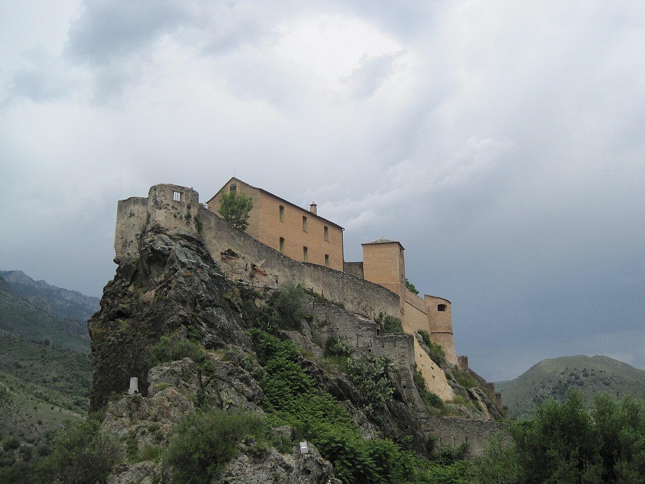 The citadel of Corte